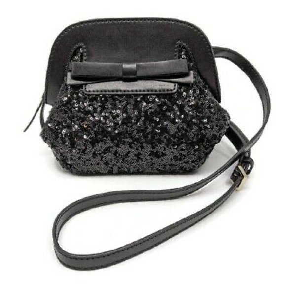 kate spade Handbags - RARE Kate Spade Scotty Riva Sequin Bow Crossbody